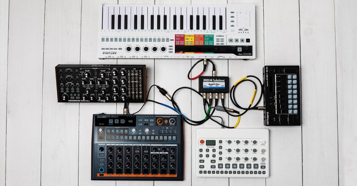 Midi sync combines what two types of sync